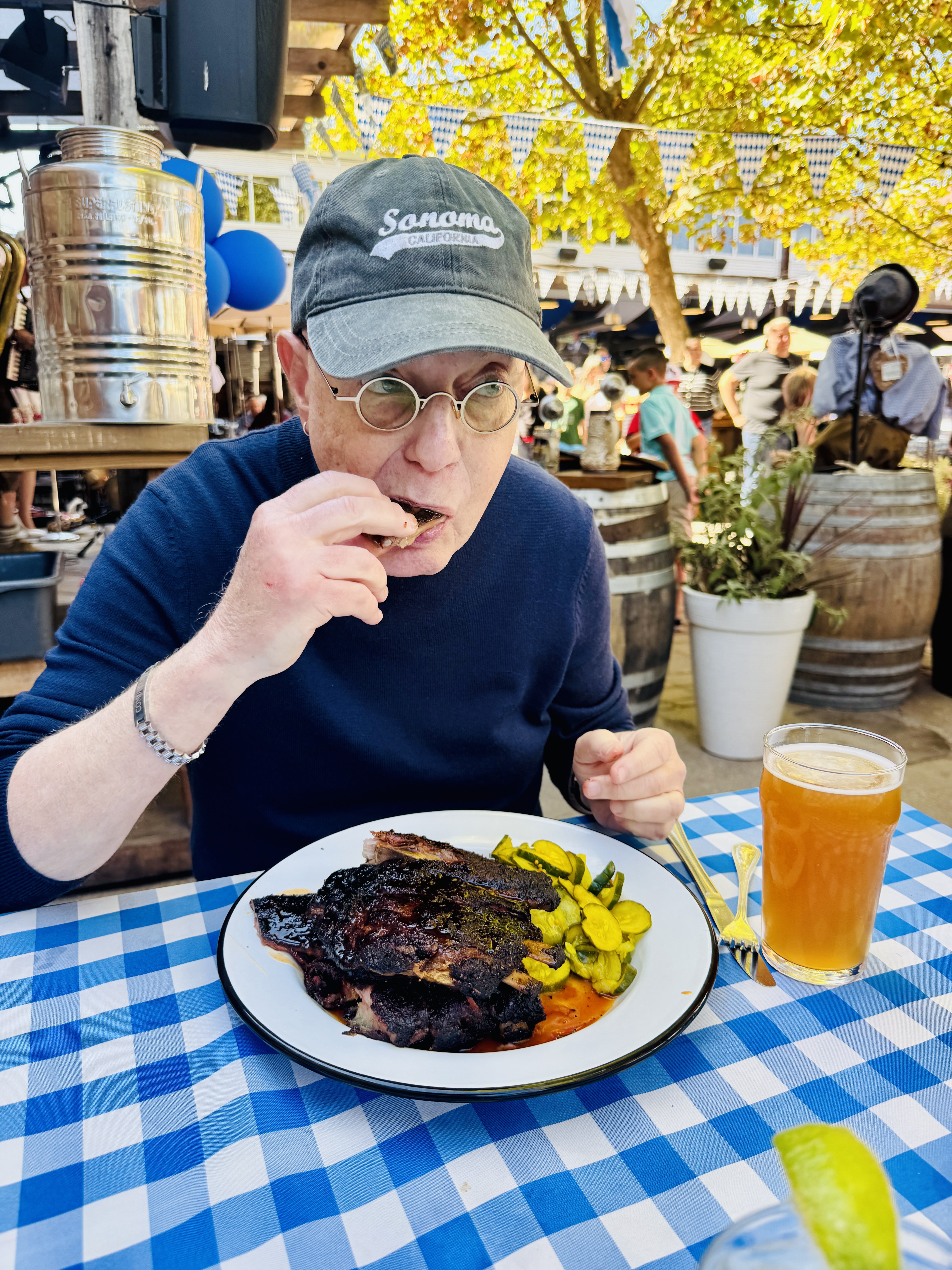 Richard at Oktoberfest